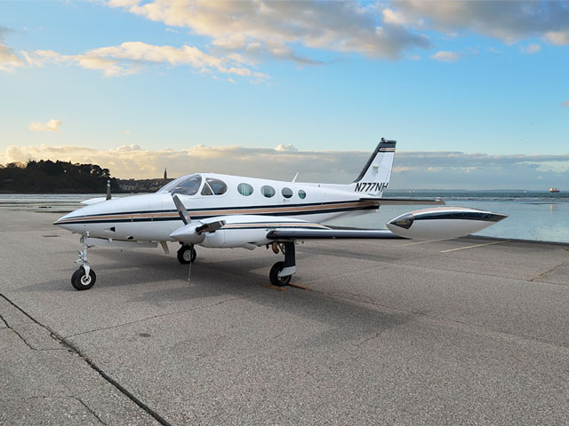 1978 Cessna 340A S/N 340A-0415- Exterior View